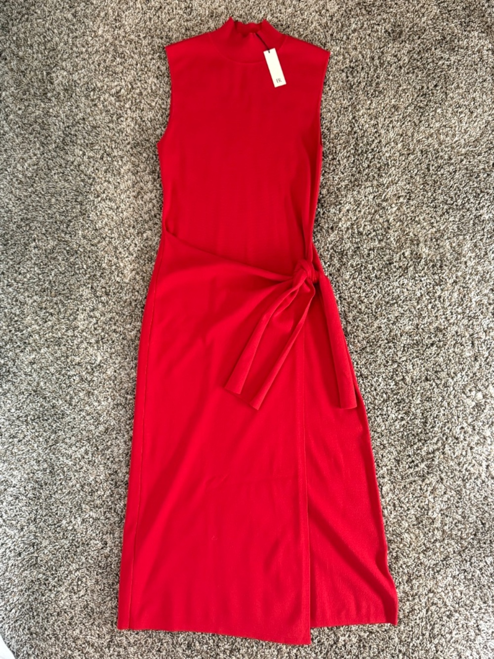 Banana Republic Mock-Neck Wrap Sweater Dress - Small - Picture 2 of 5